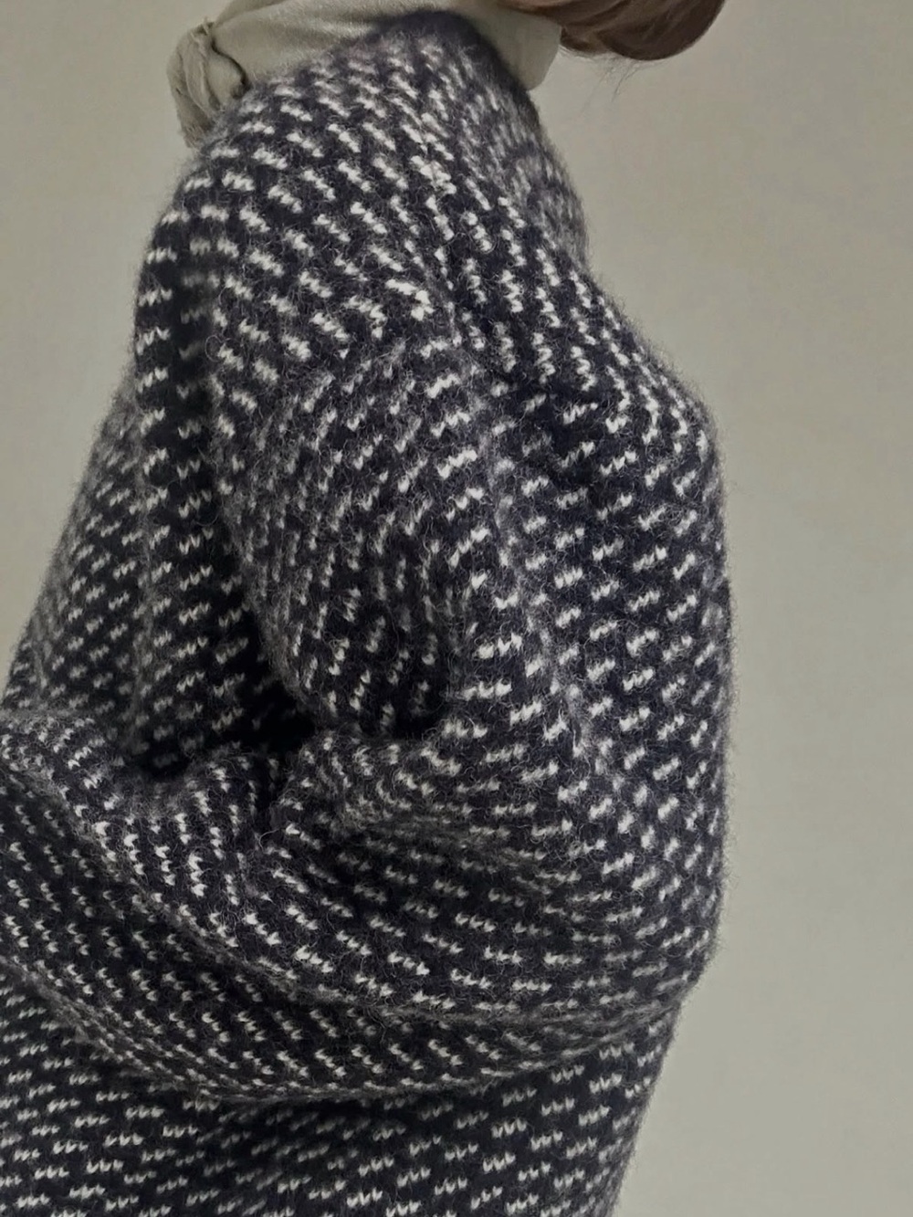 Vintage LL Bean Birdseye Knit Sweater - Picture 3 of 4